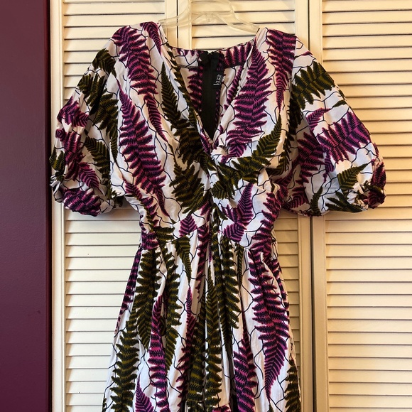 Ankara Print Dress Size 14 - Picture 1 of 6